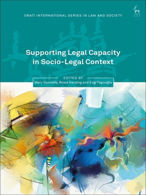 cover image of Supporting Legal Capacity in Socio-Legal Context